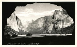 Wawona Tunnel, Yosemite Postcard