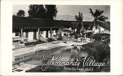 Normandy Village Palm Springs, CA Postcard Postcard Postcard