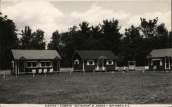 Bissons Elmwood Restaurant and Cabins Postcard