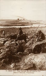 The Jordan River Above The Sea Of Galilee Postcard