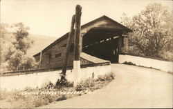 Seed's Covered Bridge, Built 1834, Chester County Wawaset, PA Postcard Postcard Postcard