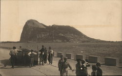 The Rock of Gibraltar Spain Postcard Postcard Postcard