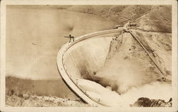 Arrowrock Dam, Built 1911 -1915 by U. S. Reclamation Service Boise, ID Postcard Postcard Postcard