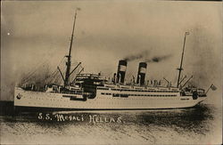 S. S. Megali Hellas Postcard