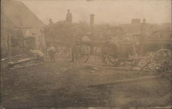 Lumbejacks, Steam Tractors Wallin, MI Postcard Postcard Postcard