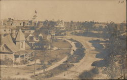 View of North Carolina Town Postcard Postcard Postcard