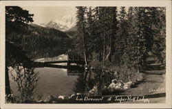 Lac Beauvert of Jasper Park Lodge Postcard