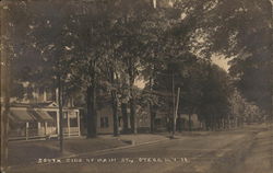 South Side of Main Street Otego, NY Postcard Postcard Postcard