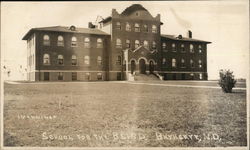 School For The Blind Postcard