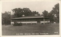 Club House Whitehall Golf Club Wisconsin Postcard Postcard Postcard