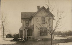 Residence in Snow Wisconsin Postcard Postcard Postcard