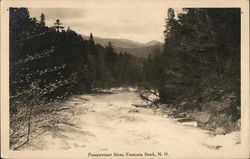 Pemigewasset River Postcard