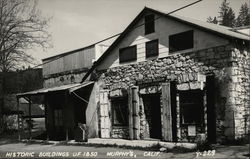 Historic Buildings of 1850 Postcard