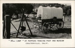 "49er" Camp at Peppers Trading Post and Museum Coulterville, CA Postcard Postcard Postcard