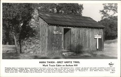 Mark Twain - Bret Harte Trail, Jackass Hill Tuttletown, CA Postcard Postcard Postcard