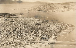 Aerial View San Francisco, CA Postcard Postcard Postcard