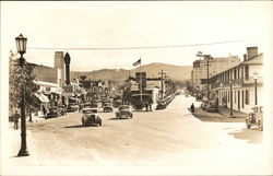 Intersection Alvarado & Calle Principal Hotel San Carlos Monterey, CA Postcard Postcard Postcard