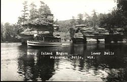 Rocky Island Region, Lower Dells Postcard