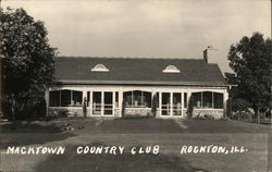 Macktown Country Club Postcard