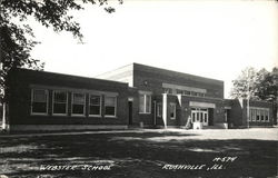 Webster School Postcard