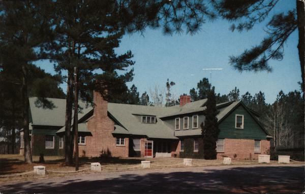 Percy E Quin State Park Lodge Mccomb Ms Postcard