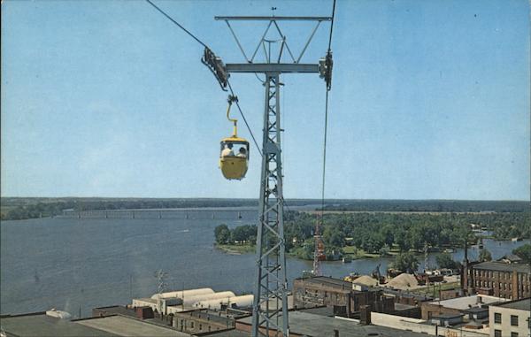 New Quincy Sky Cruise Illinois Postcard