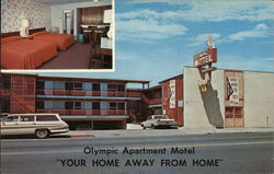 Olympic Apartment Motel Postcard