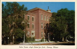 Notre Dame HIgh School for Girls Quincy, IL Postcard Postcard Postcard