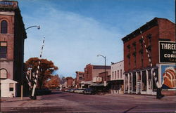 Main Street Three Oaks, MI Postcard Postcard Postcard