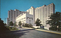 Main Entrance Veterans' Administration Hospital Postcard