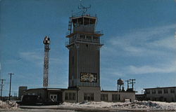 Control Tower, K.I. Sawyer Air Force Base Postcard