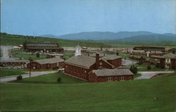 Chapel and View of Stewarts AFB Newburgh, NY Postcard Postcard Postcard