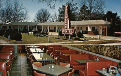 Southland Motel and Threatts Restaurant Postcard