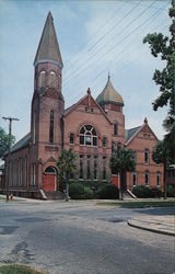 First Baptist Church Brunswick, GA Postcard Postcard Postcard