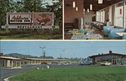 Ashburn Motor Inn and Restaurant Postcard