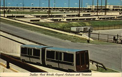 Airtrans and Terminal - DFW Dallas, TX Postcard Postcard Postcard