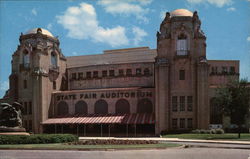 State Fair Auditorium Postcard