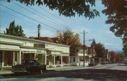 Street Scene Bethlehem, NH Postcard Postcard Postcard