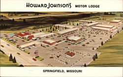 Howard Johnson's Motor Lodge Springfield, MO Postcard Postcard Postcard