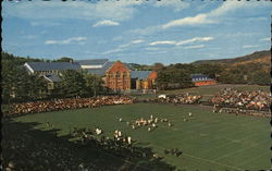 Memorial Field and College Gymnasium Postcard