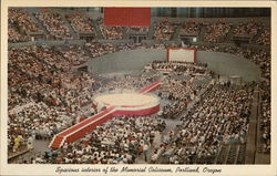 Memorial Coliseum Portland, OR Postcard Postcard Postcard