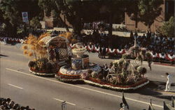 Oddfellows and Rebekah's 1984 Rose Parade Float Pasadena, CA Postcard Postcard Postcard