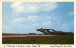 B-47 Stratojet, Lincoln Air Force Base Nebraska Postcard Postcard Postcard