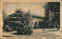 Georgia Vocational and Trades School Monroe, GA Postcard Postcard Postcard