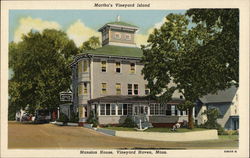 Martha's Vineyard Island - Mansion House Postcard