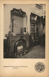 Elizabeth Hitchcock Brayton Memorial Library Postcard