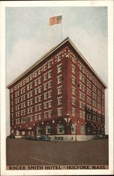 Roger Smith Hotel Holyoke, MA Postcard Postcard Postcard