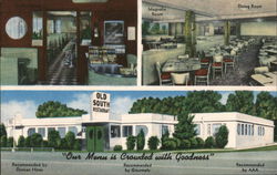 Old South Restaurant - Magnolia Room, Dining Room Fort Smith, AR Postcard Postcard Postcard