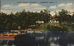 Deer Head Lodge Postcard