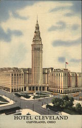 Hotel Cleveland Ohio Postcard Postcard Postcard